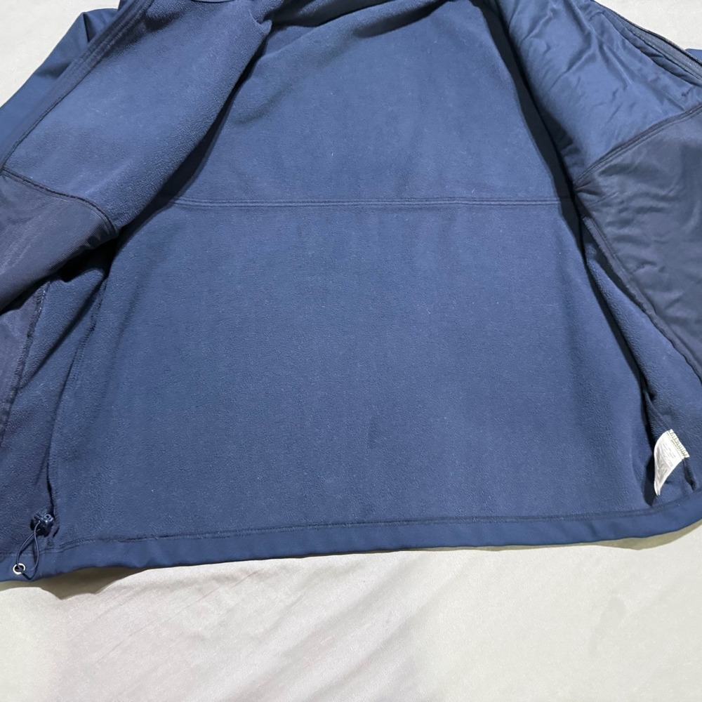 Columbia Ascender Softshell Jacket Men XL Navy Blue Full Zip WM6044 Fleece Lined - Picture 5 of 8